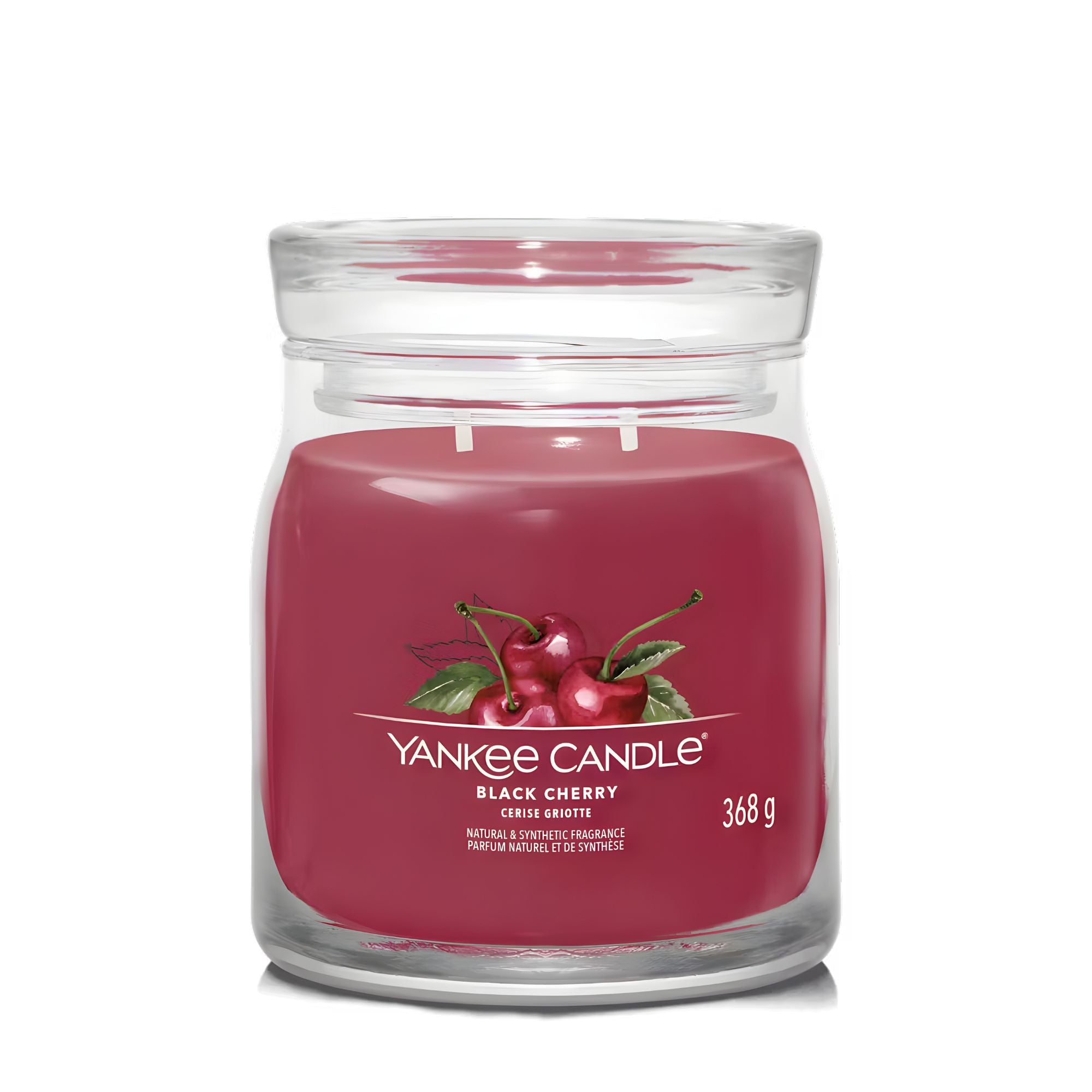 Candela 368 Gr Black Cherry Yankee Candle