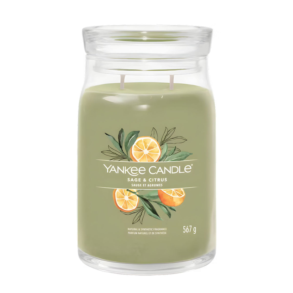 Candela 567 G Sage & Citrus Yankee Candle