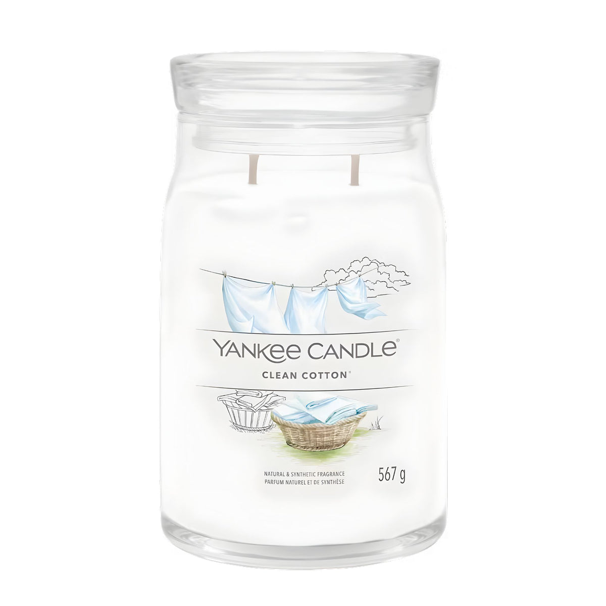 Candela 567 Gr Clean Cotton Yankee Candle