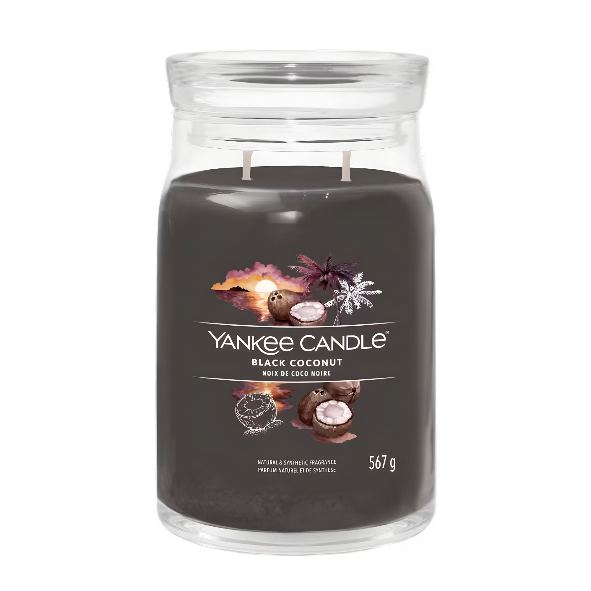 Candela 567 G Black Coconut Yankee Candle