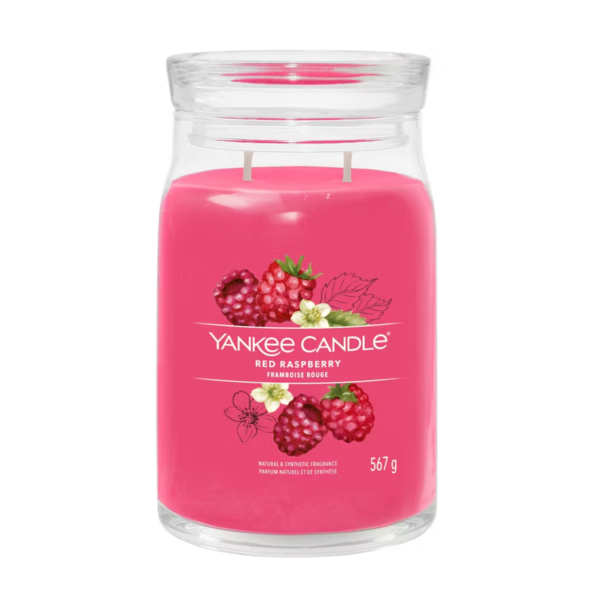 Candela 567 G Red Raspberry Yankee Candle