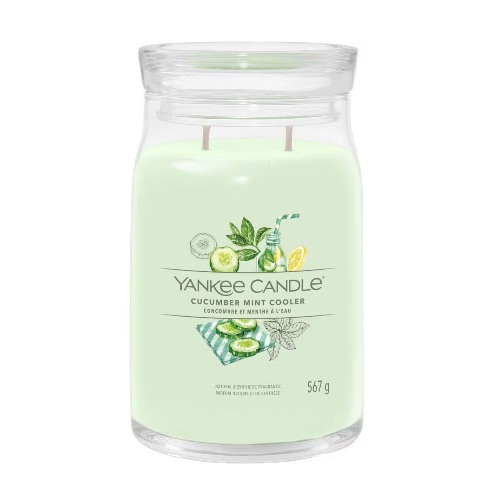 Candela 567 rG Cucumber Mint Cooler Yankee Candle