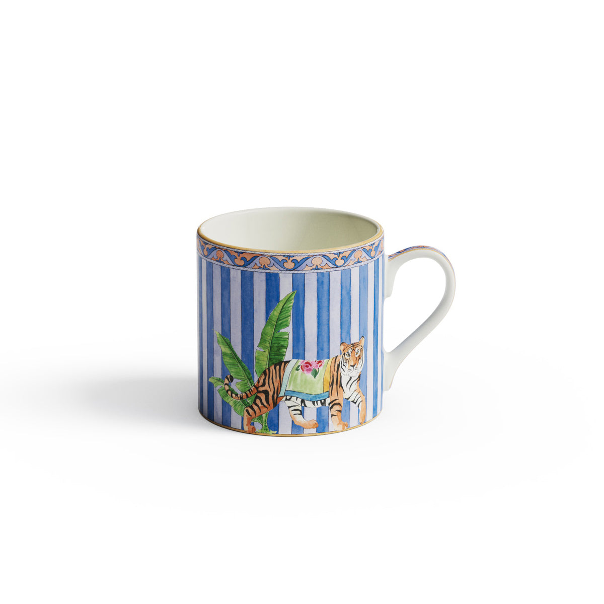 Mug Porcelain Sariska Blue Unica Lisa Corti