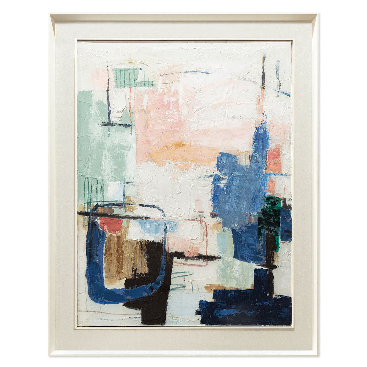 Quadro Blues 114x144 cm Agave Quadri