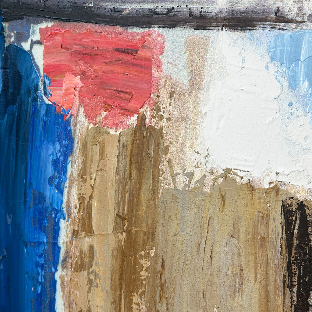 Quadro Blues 114x144 cm Agave Quadri