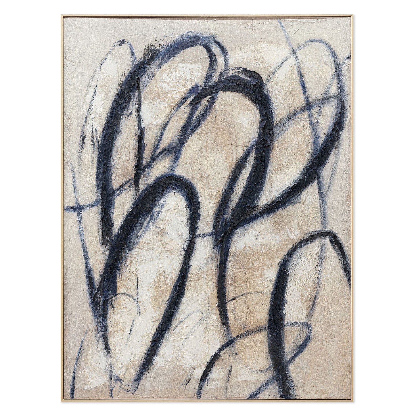 Quadro Blue Billow 90x120 cm Agave Quadri