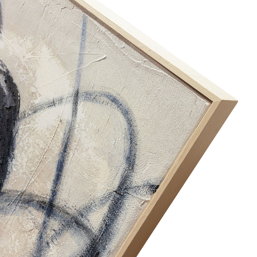 Quadro Blue Billow 90x120 cm Agave Quadri