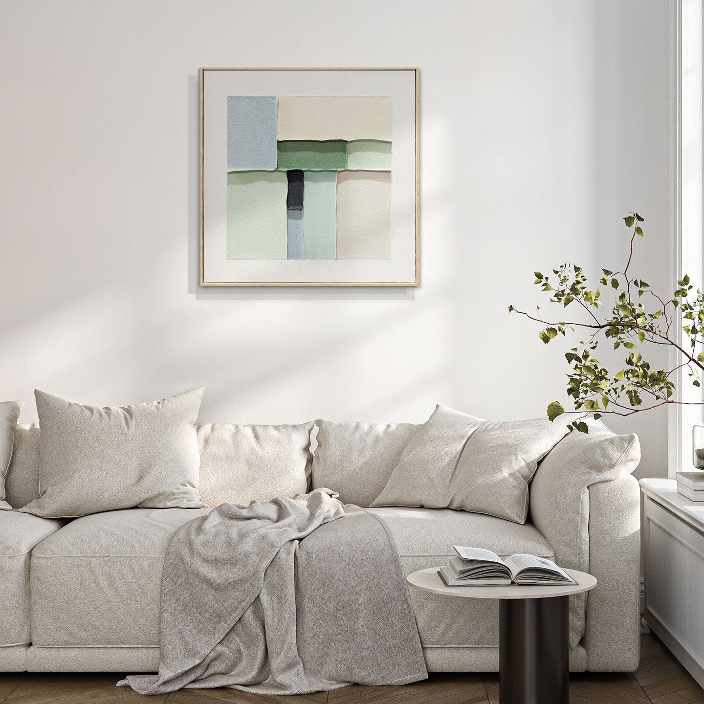 Quadro Rivos 60x60 cm Agave Quadri