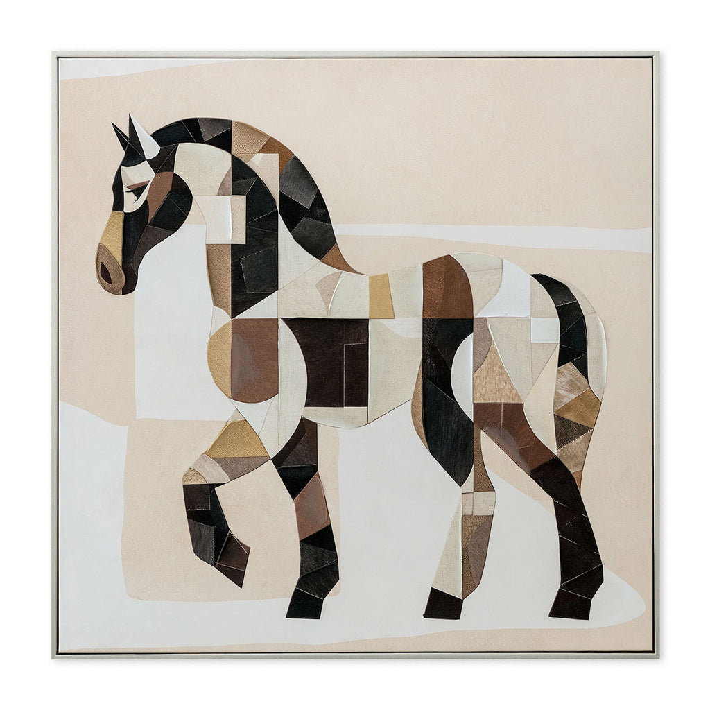 Tela Intarsio 80x80 cm Agave Quadri