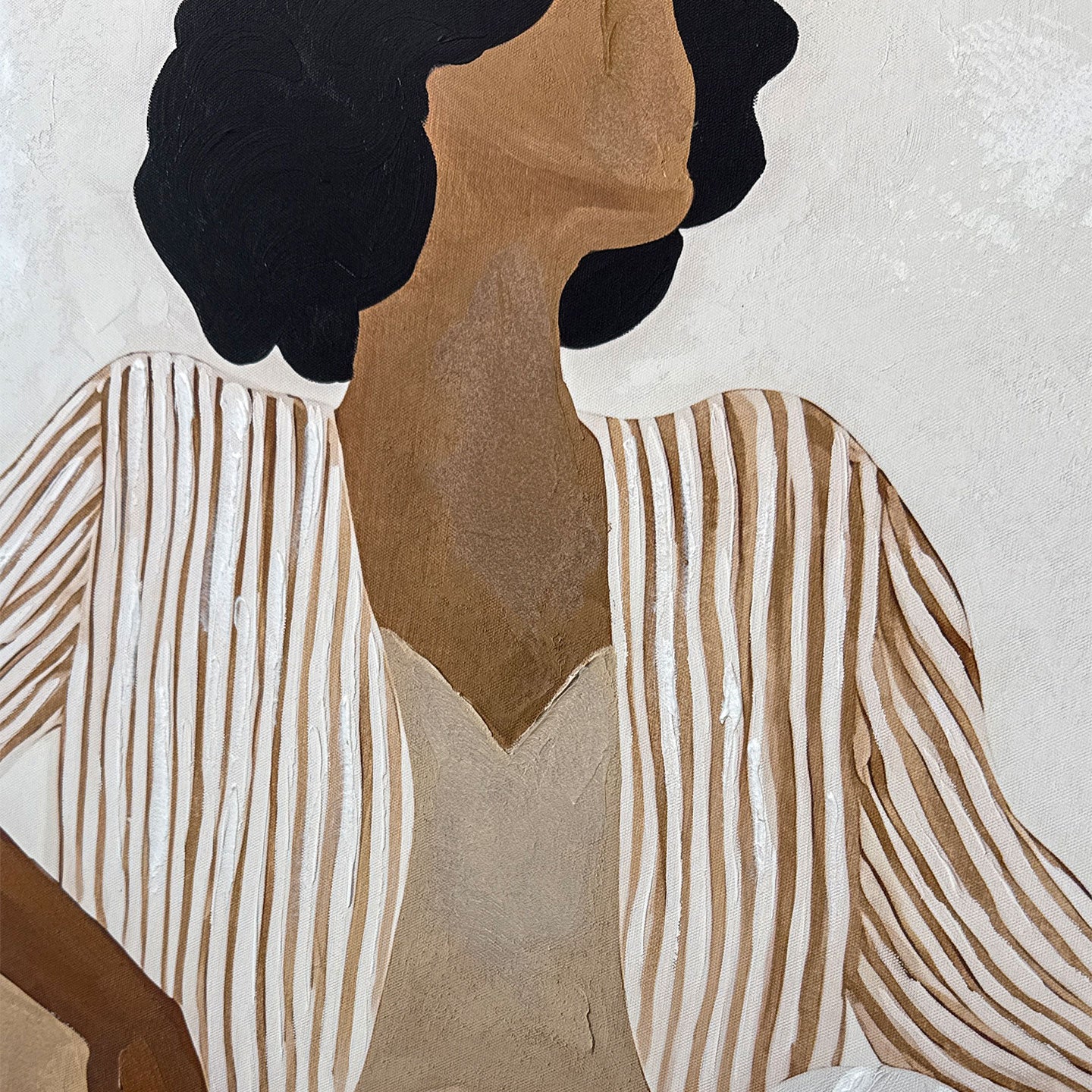 Tela Adele 70x100 cm Agave Quadri