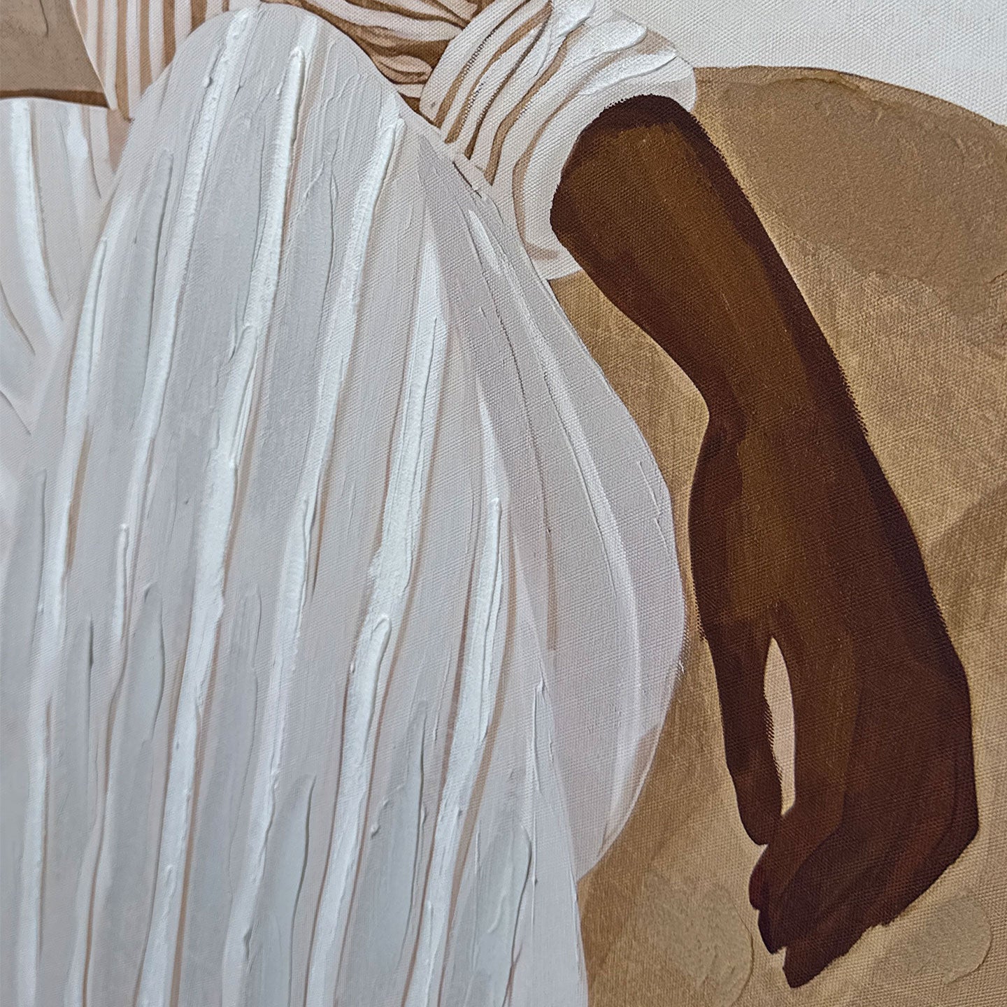 Tela Adele 70x100 cm Agave Quadri