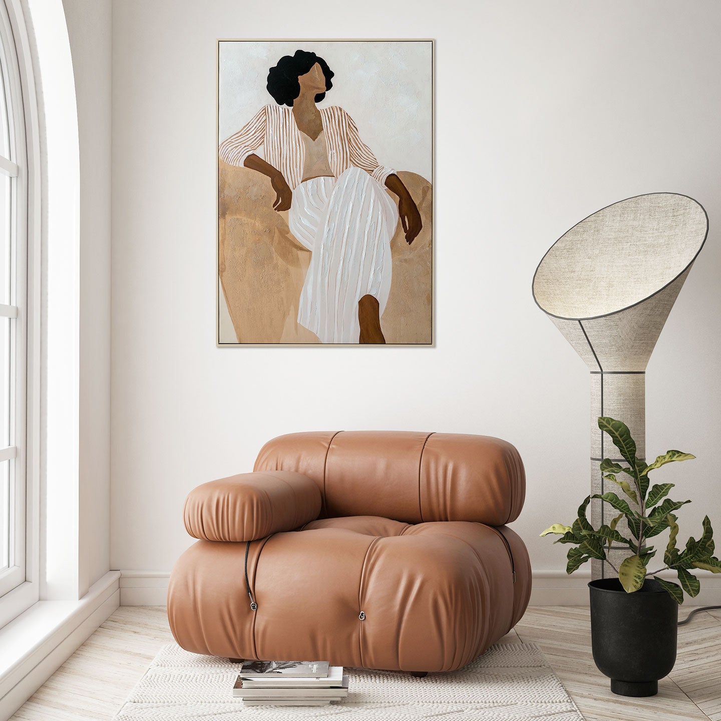 Tela Adele 70x100 cm Agave Quadri