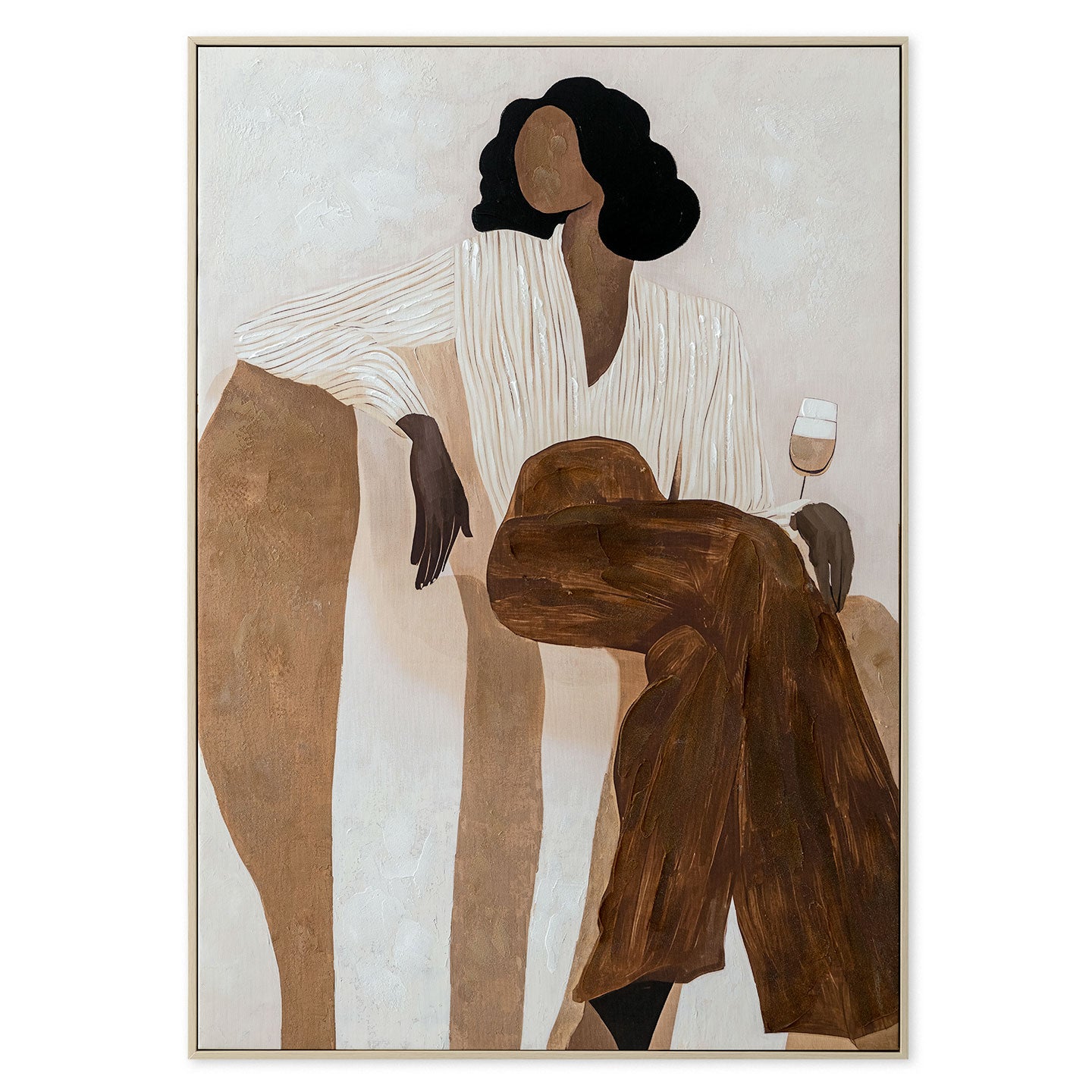 Tela Olivia 70x100 cm Agave Quadri