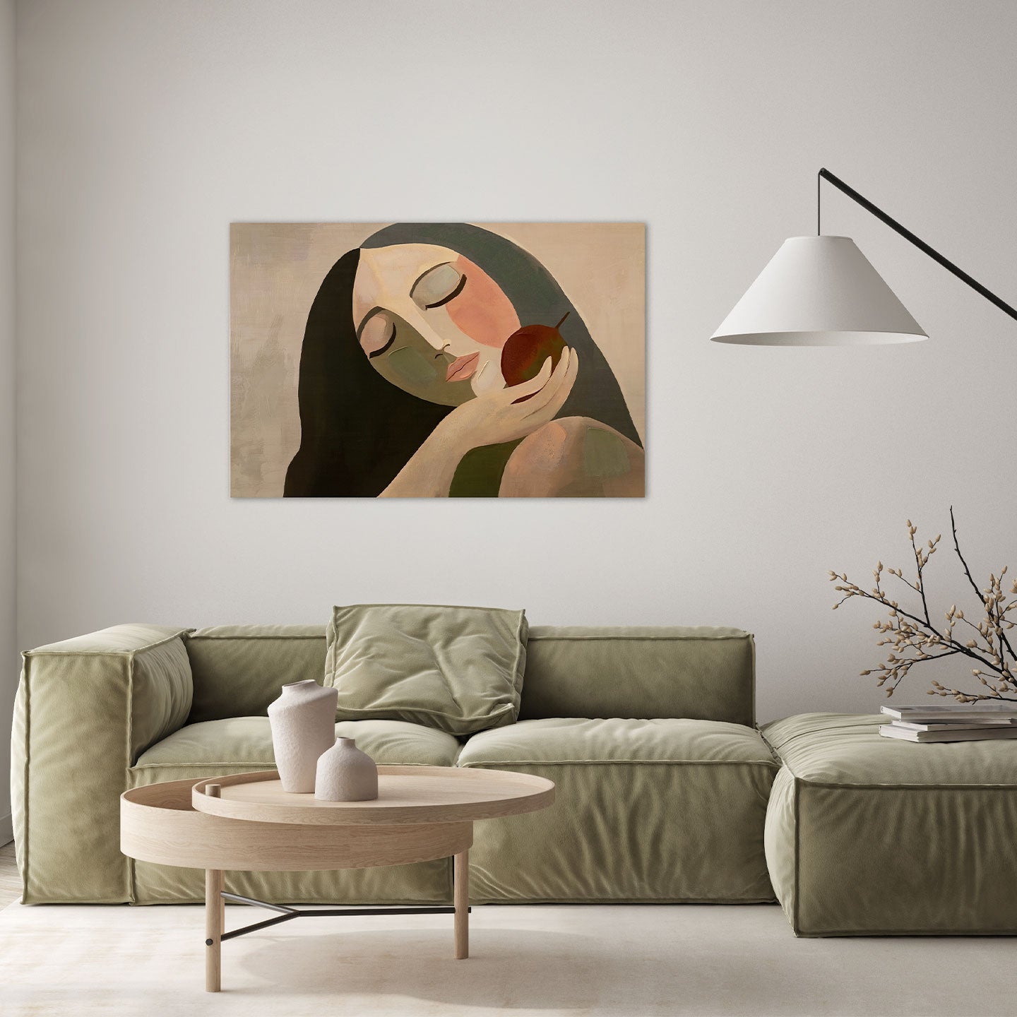 Tela Eva 120x80 cm Agave Quadri