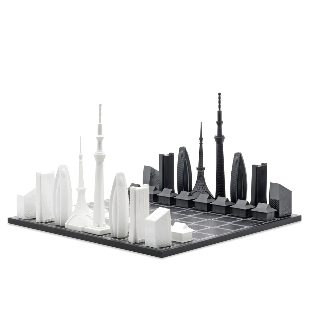 Scacchiera  Tokyo Edition (with Tokyo Map Board) Skyline Chess