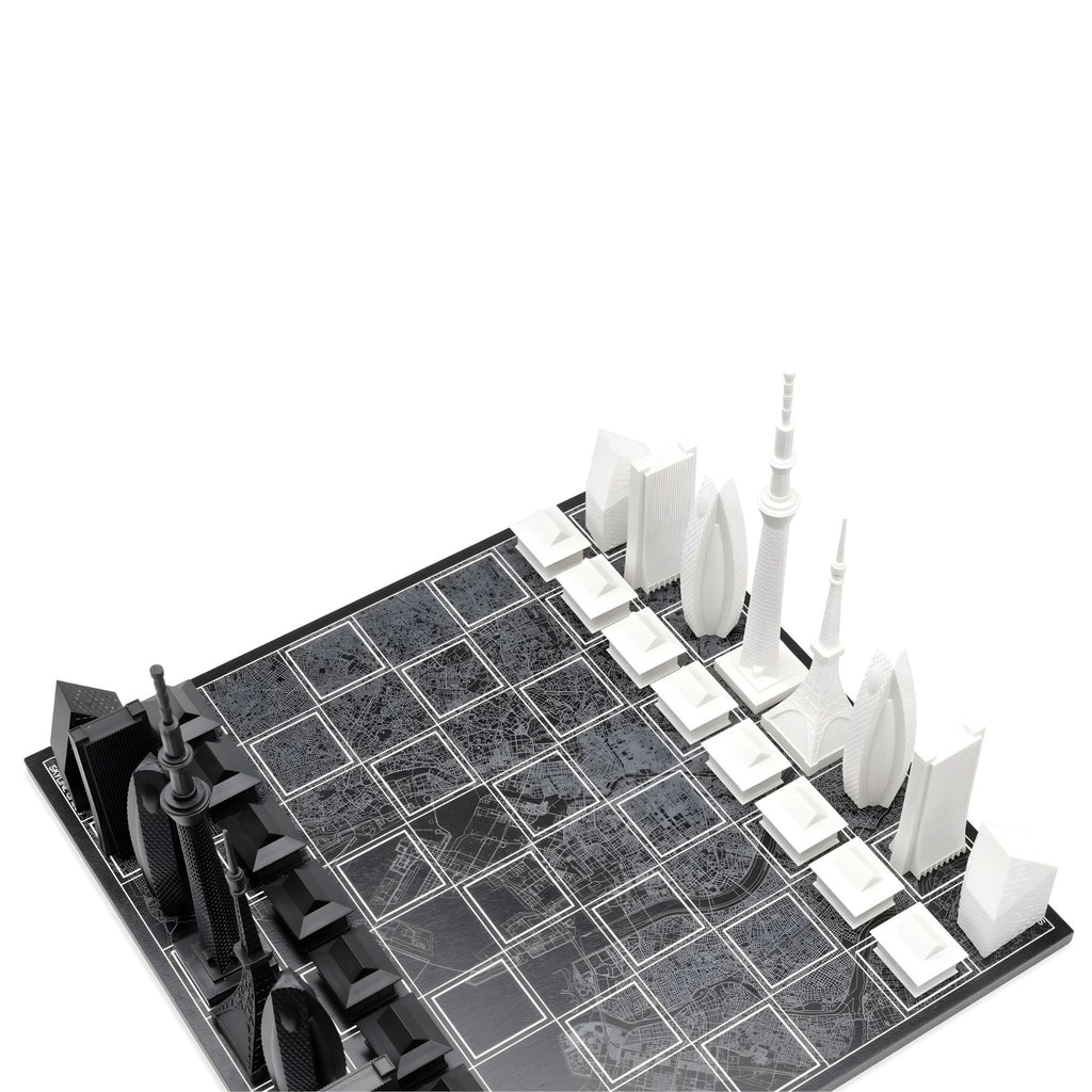 Scacchiera  Tokyo Edition (with Tokyo Map Board) Skyline Chess