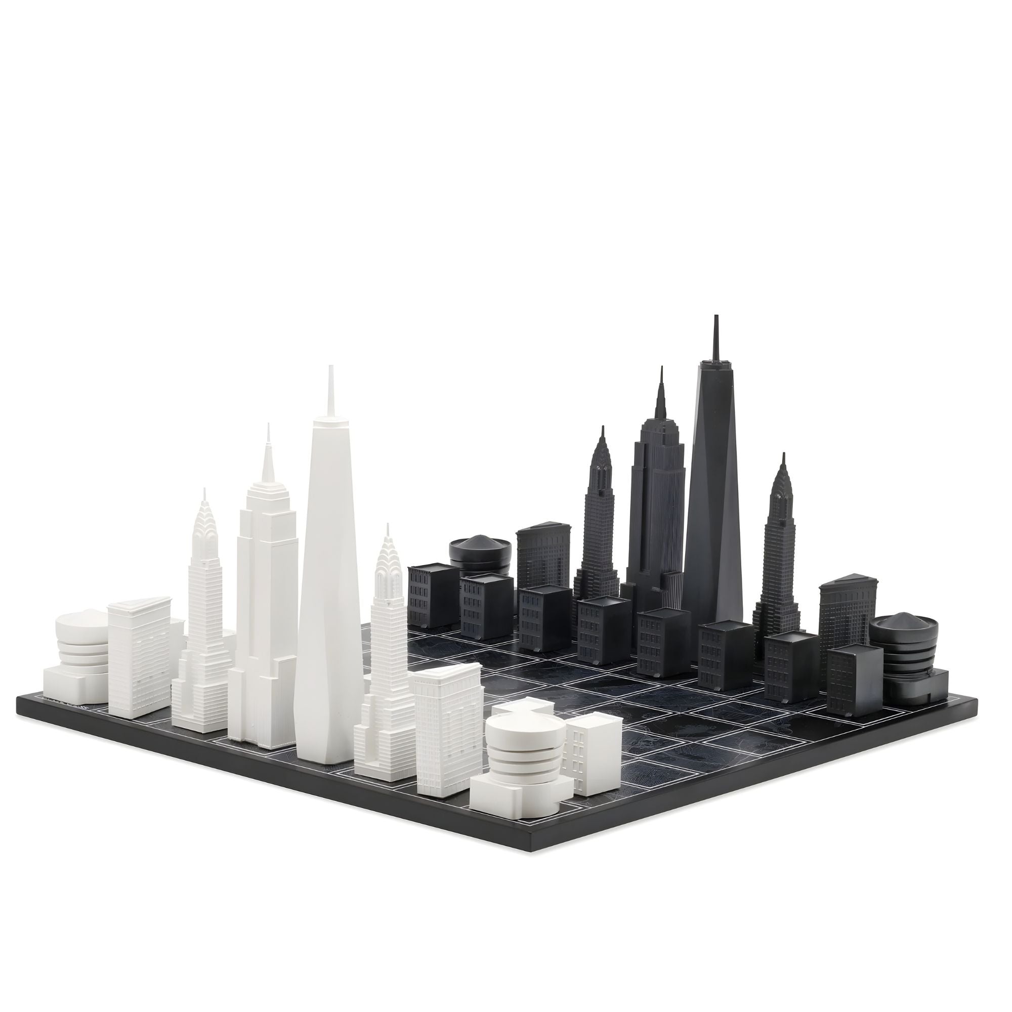 Scacchiera  New York Edition (with New York Map Board) Skyline Chess