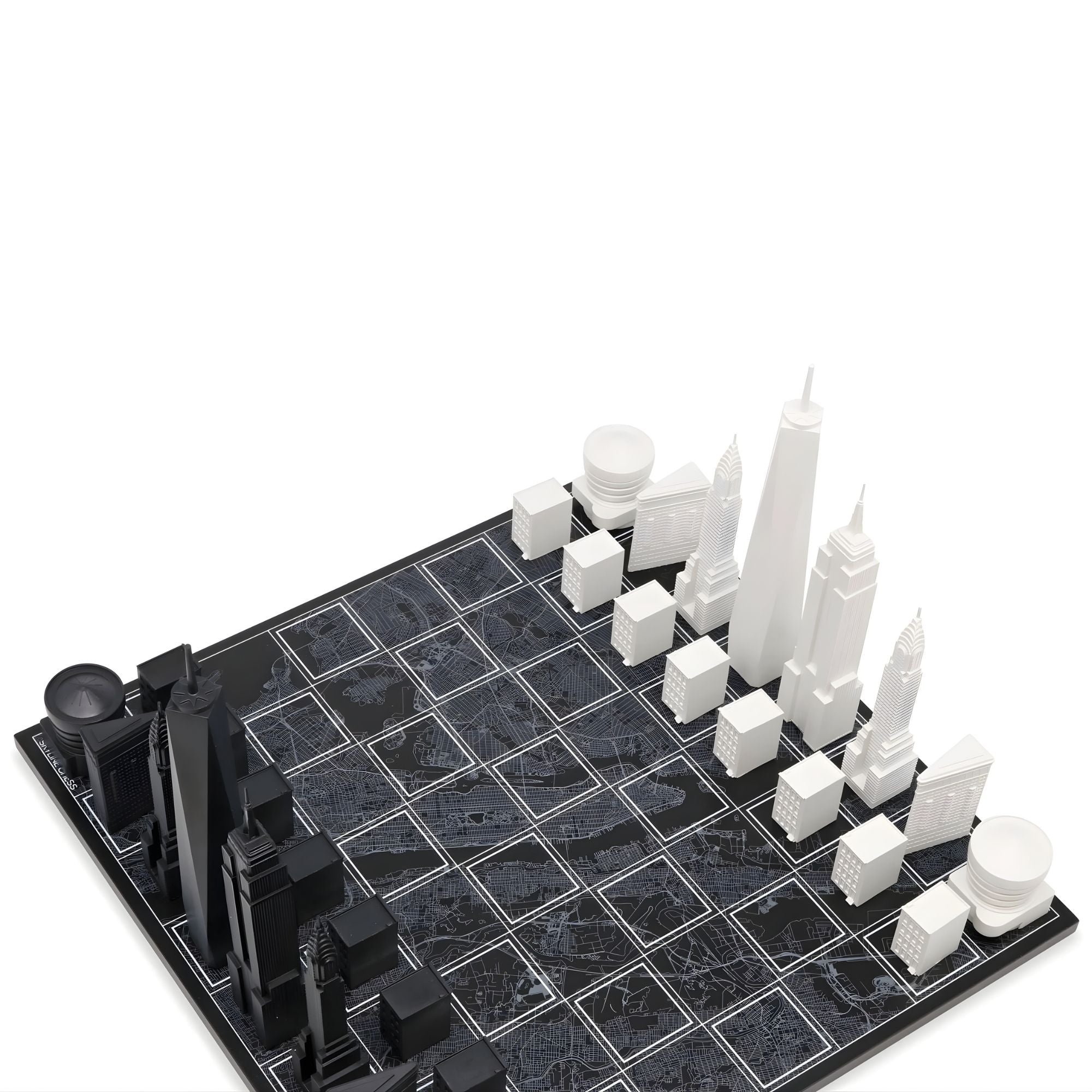 Scacchiera  New York Edition (with New York Map Board) Skyline Chess