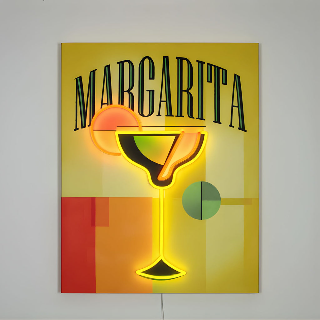 Quadro da Parete LED Neon – Margarita Locomocean