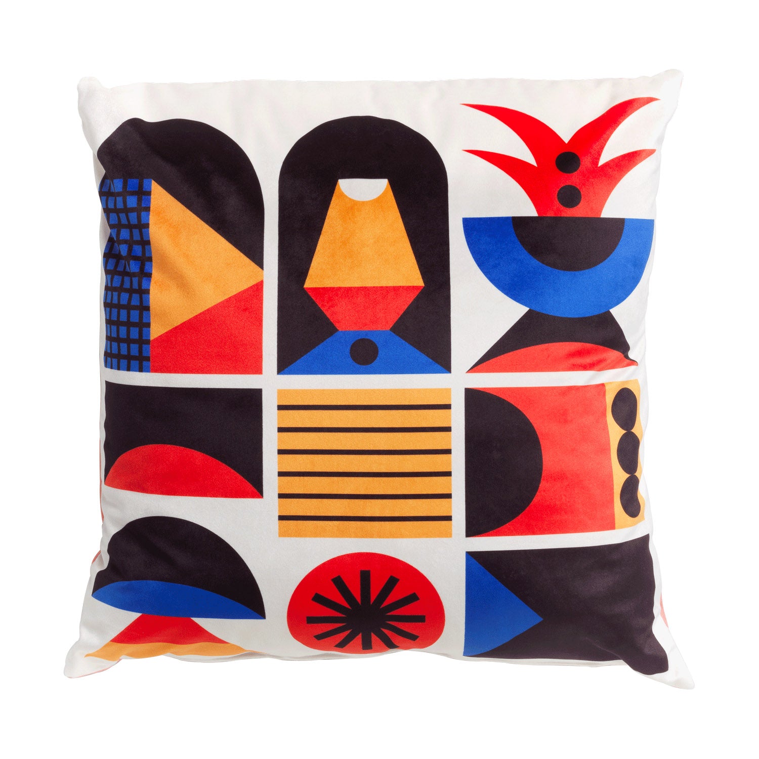 Cushion Oggian Face (45x45cm) Qeeboo