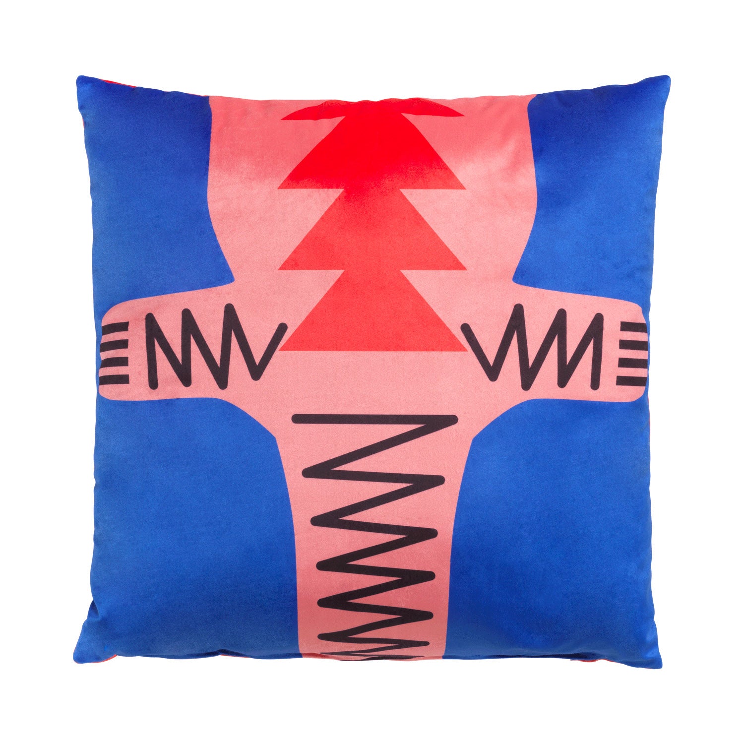 Cushion Oggian Crocopink (45x45cm) Qeeboo