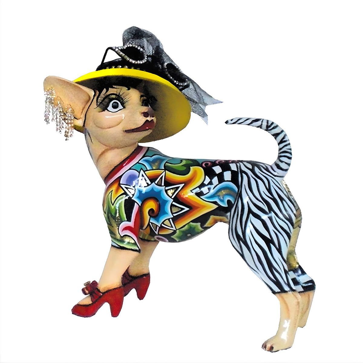 Chihuahua in piedi Frida Tom`s Drag
