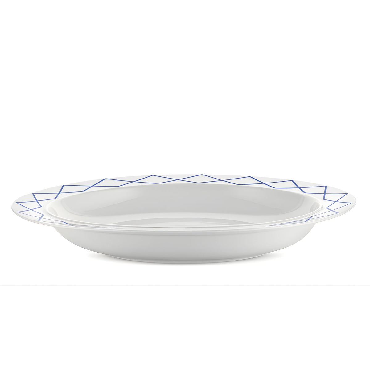 My Beaut China Piatto Da Portata Ovale Alessi