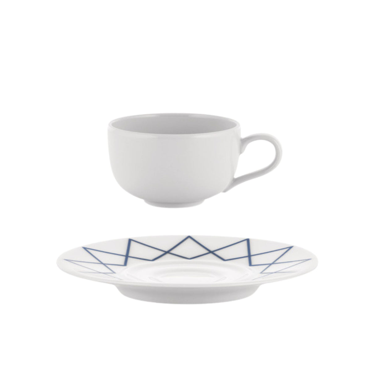 My Beaut China Set 4 Tazze Caffe Con Piattino Alessi