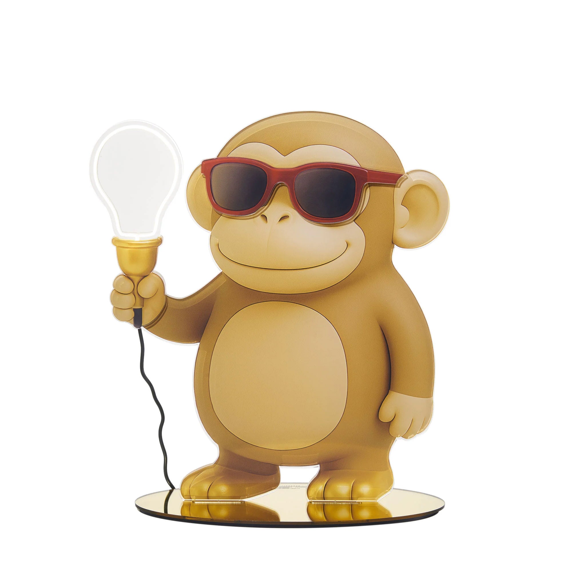 Lucepet - Lampada Da Tavolo - Due/Scimmia Linee