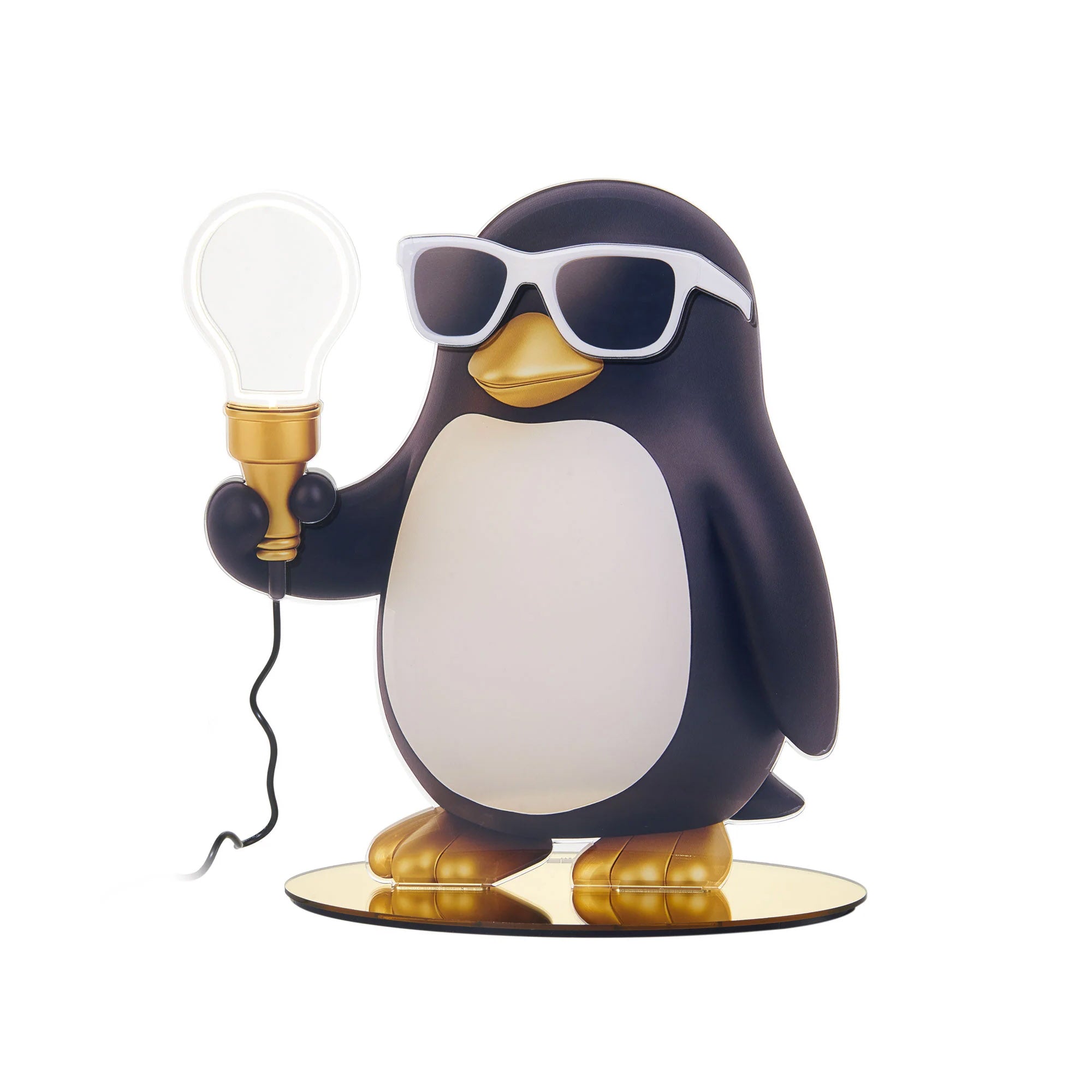 Lucepet - Lampada Da Tavolo - Tre/Pinguino Linee