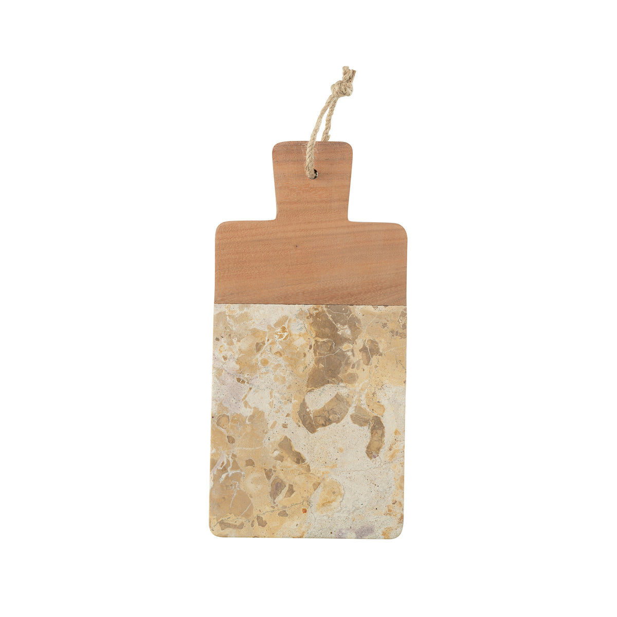 Tagliere Rettangolare Marmo Beige/Naturale Large Jolipa
