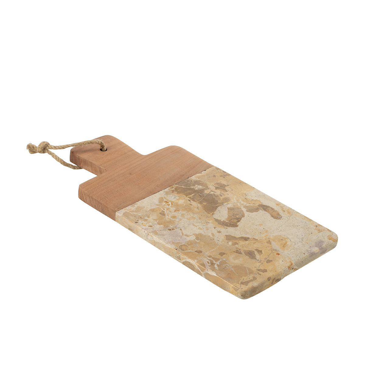 Tagliere Rettangolare Marmo Beige/Naturale Large Jolipa
