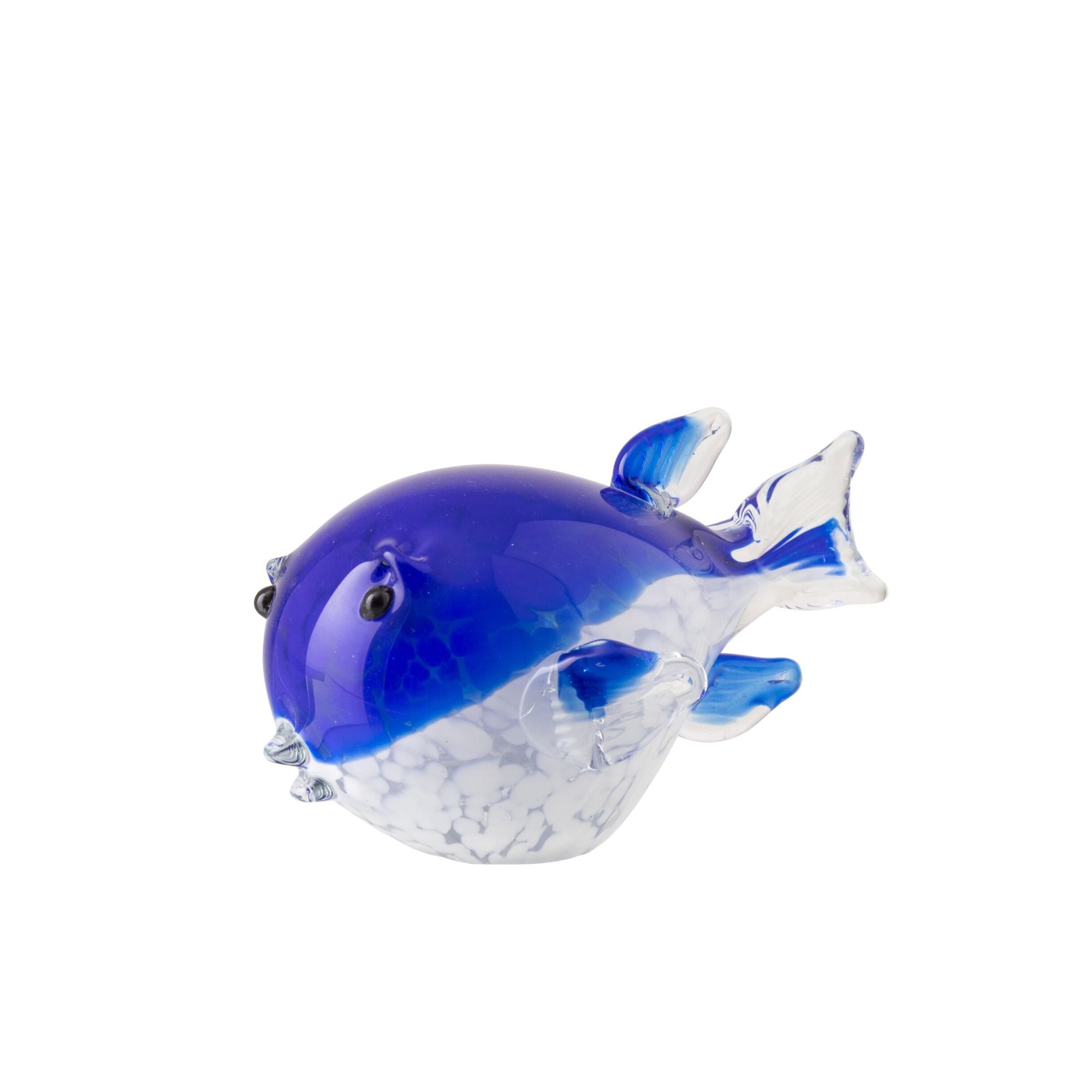 Fermacarte Fish Vetro Blu Jolipa