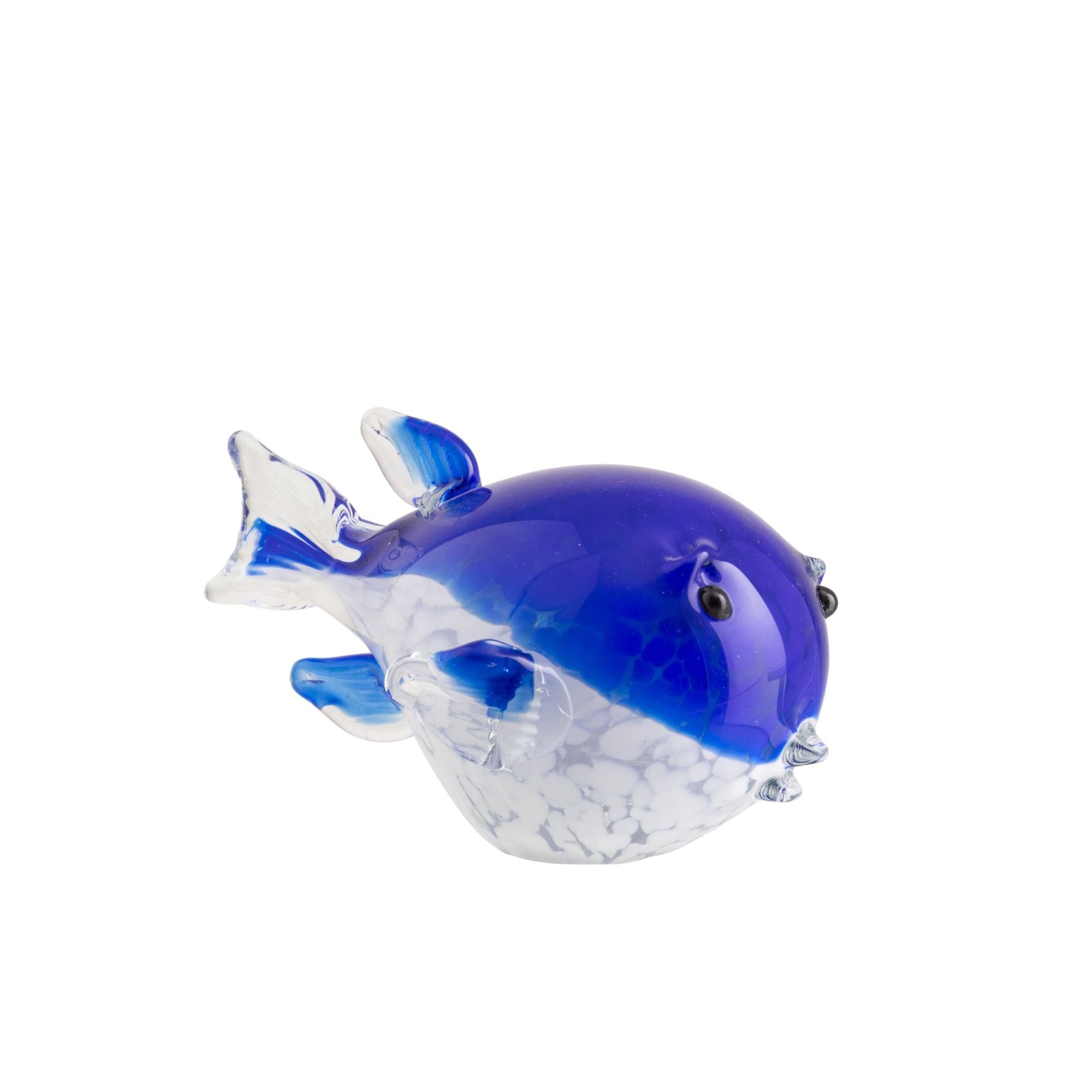 Fermacarte Fish Vetro Blu Jolipa