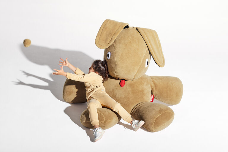 Teddy Cheeky Pink Fatboy