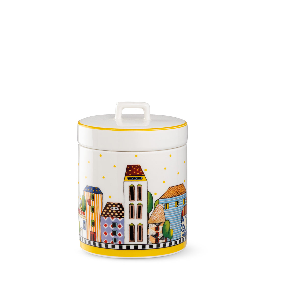 Barattolo Paese Mio Giallo Cm9X13,3 Egan