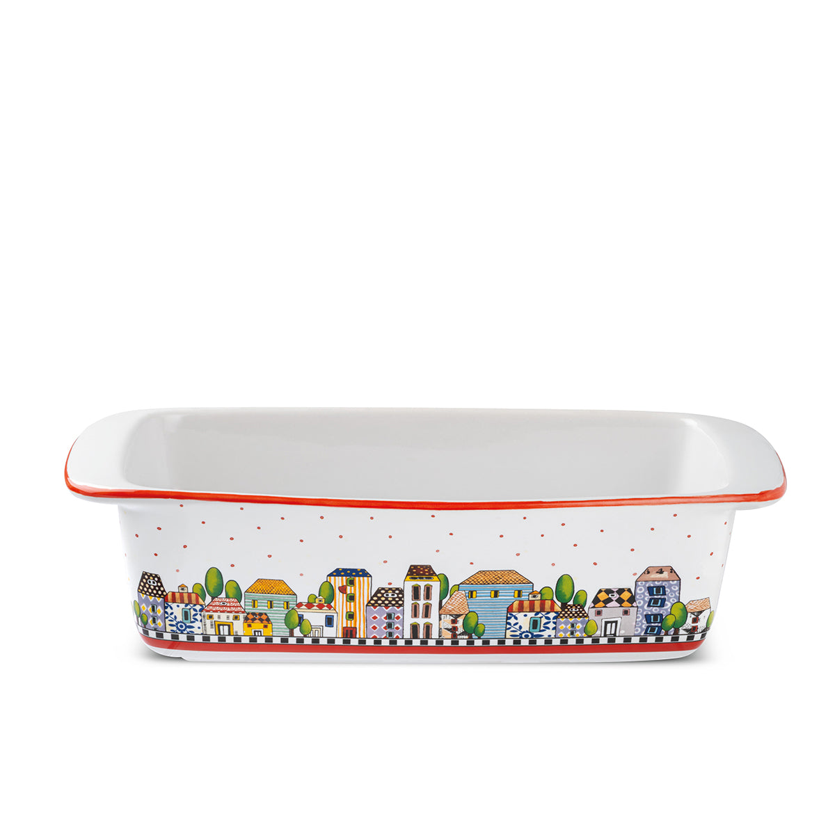 Pirofila Per Plumcake Paese Mio Rosso Cm29X12 H8,5 Egan