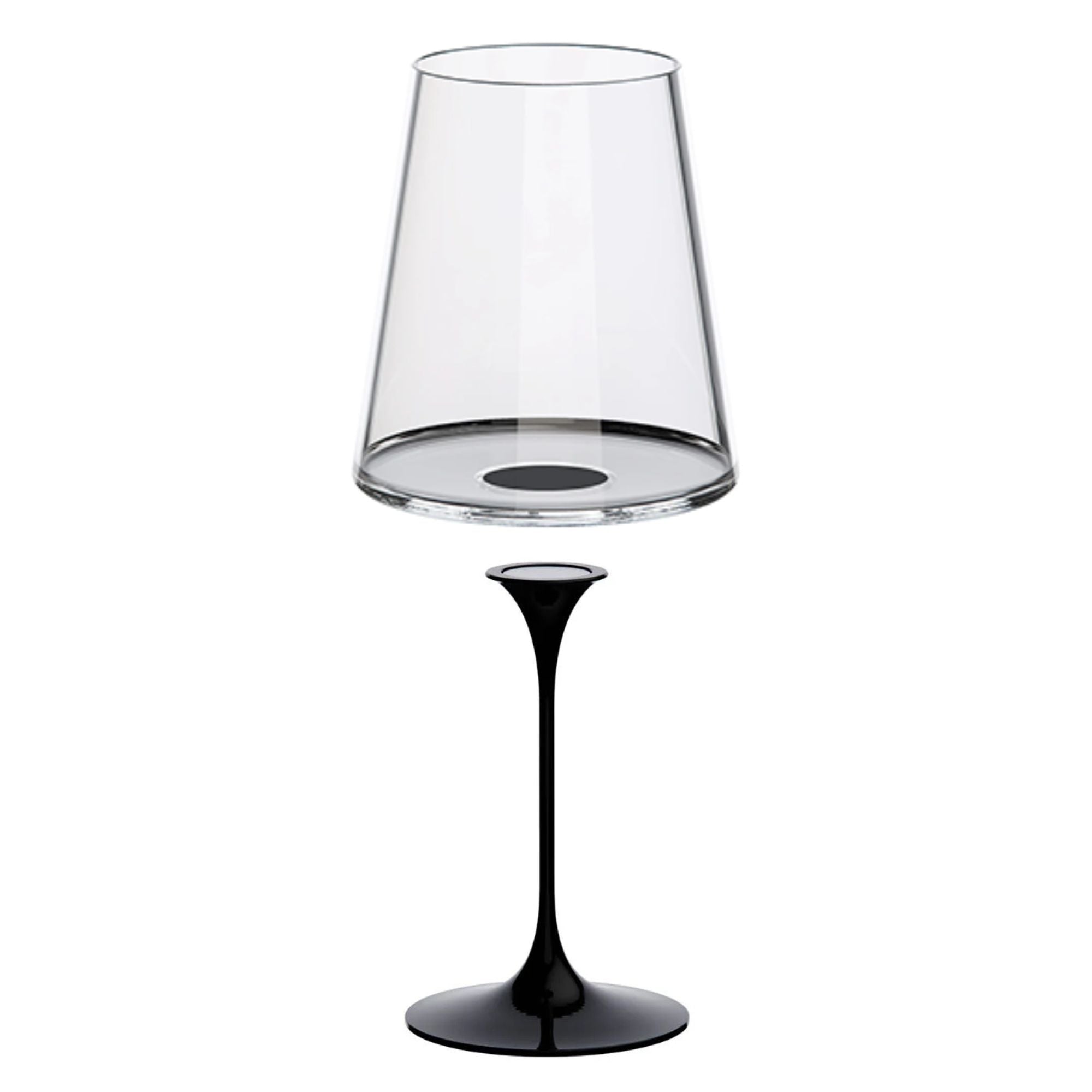 Set 6 Calici in Cristallo con Stelo Staccabile in Alluminio Trebonn