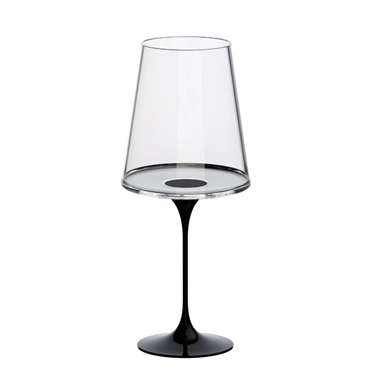Set 6 Calici in Cristallo con Stelo Staccabile in Alluminio Trebonn