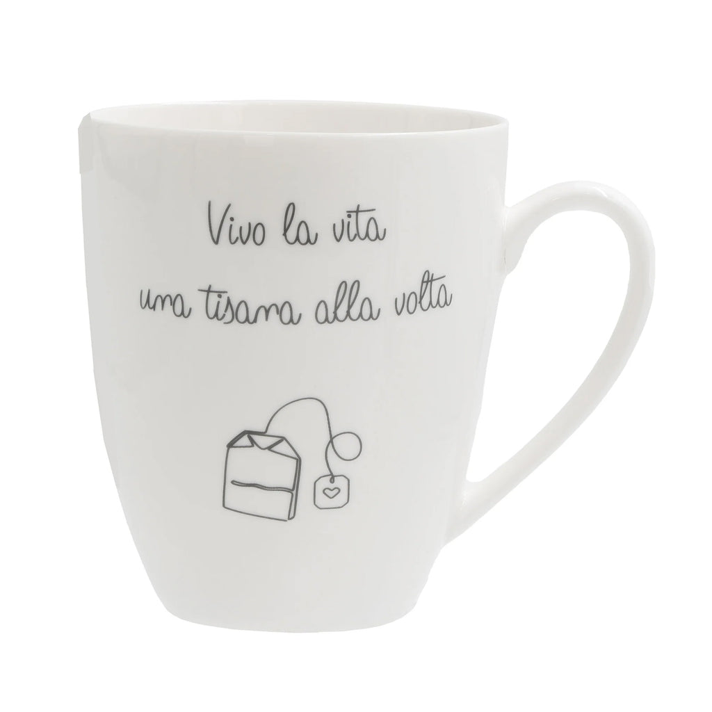 Mug Buonanotte, Gli Onesti La Porcellana Bianca