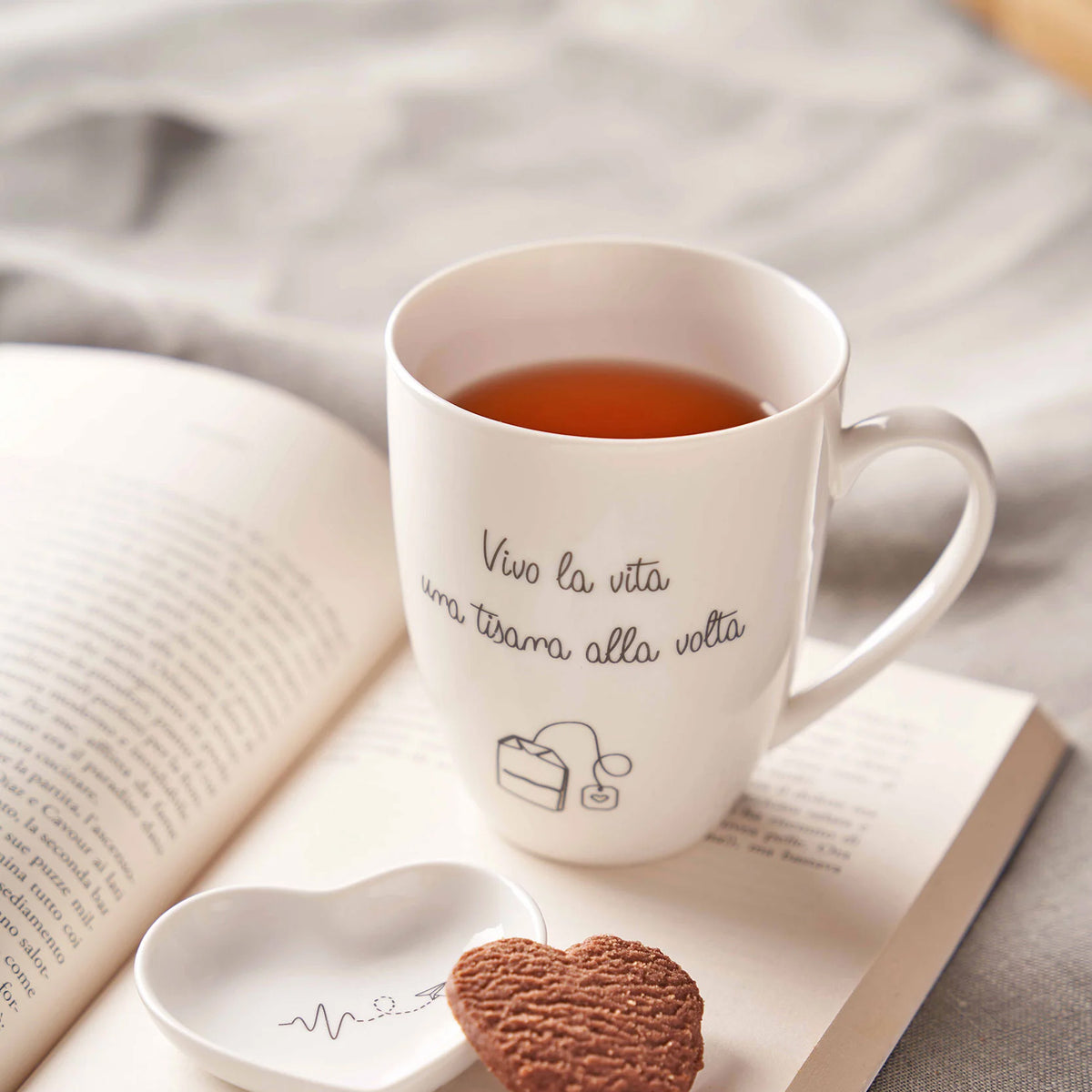 Mug Buonanotte, Gli Onesti La Porcellana Bianca