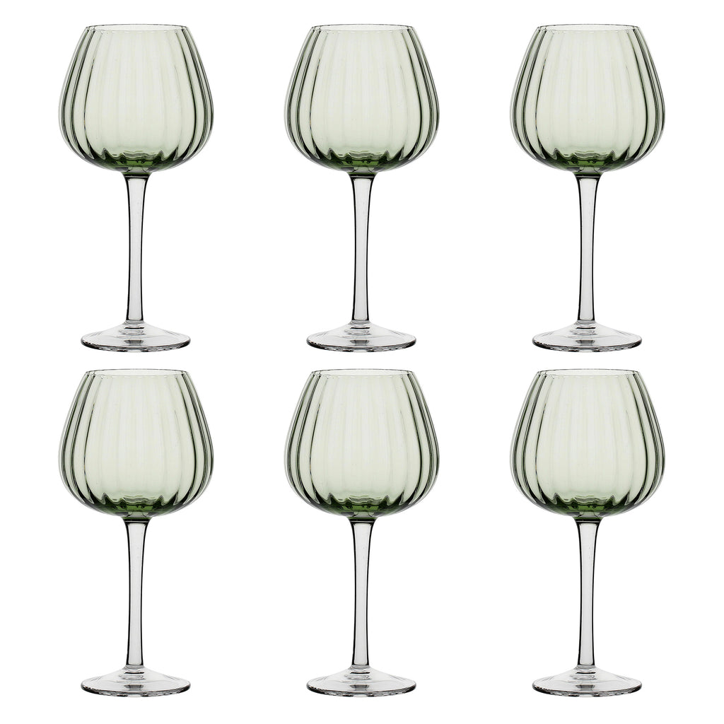 Set da 6, Calici, Prismia La Porcellana Bianca