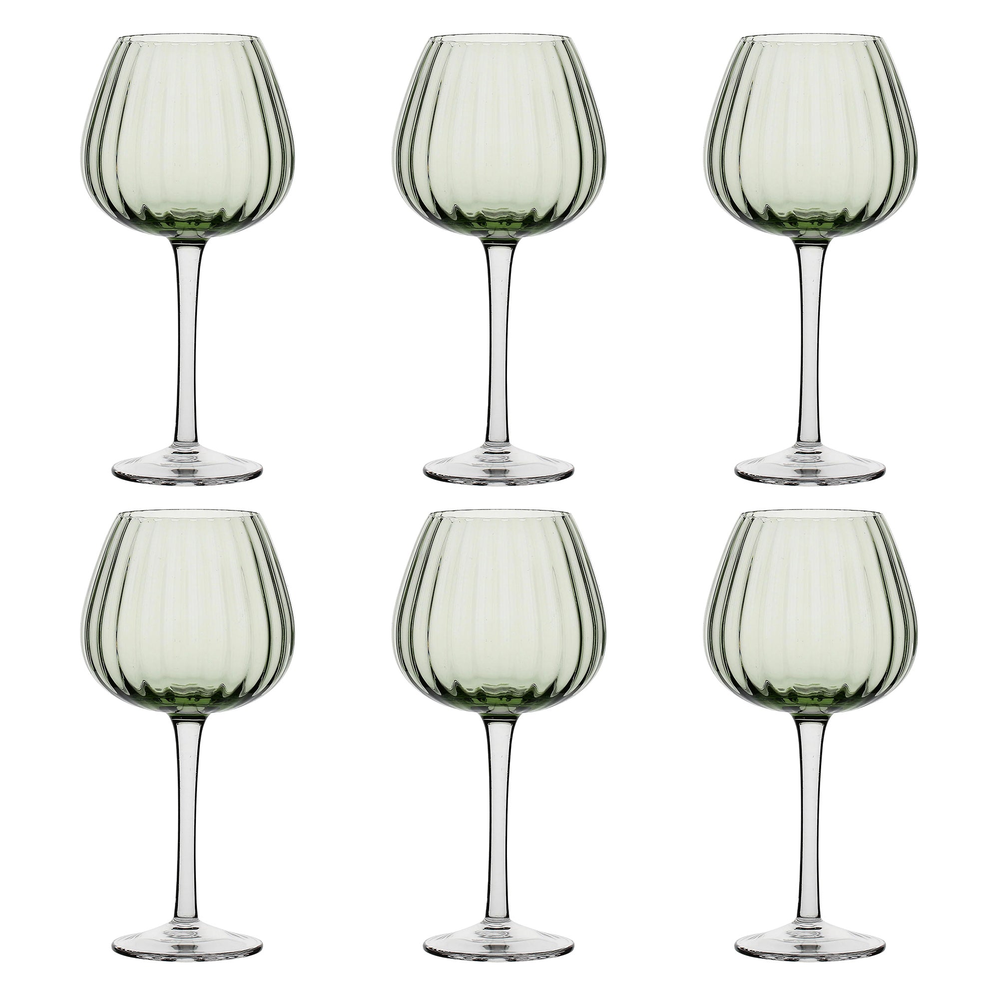 Set da 6, Calici, Prismia La Porcellana Bianca