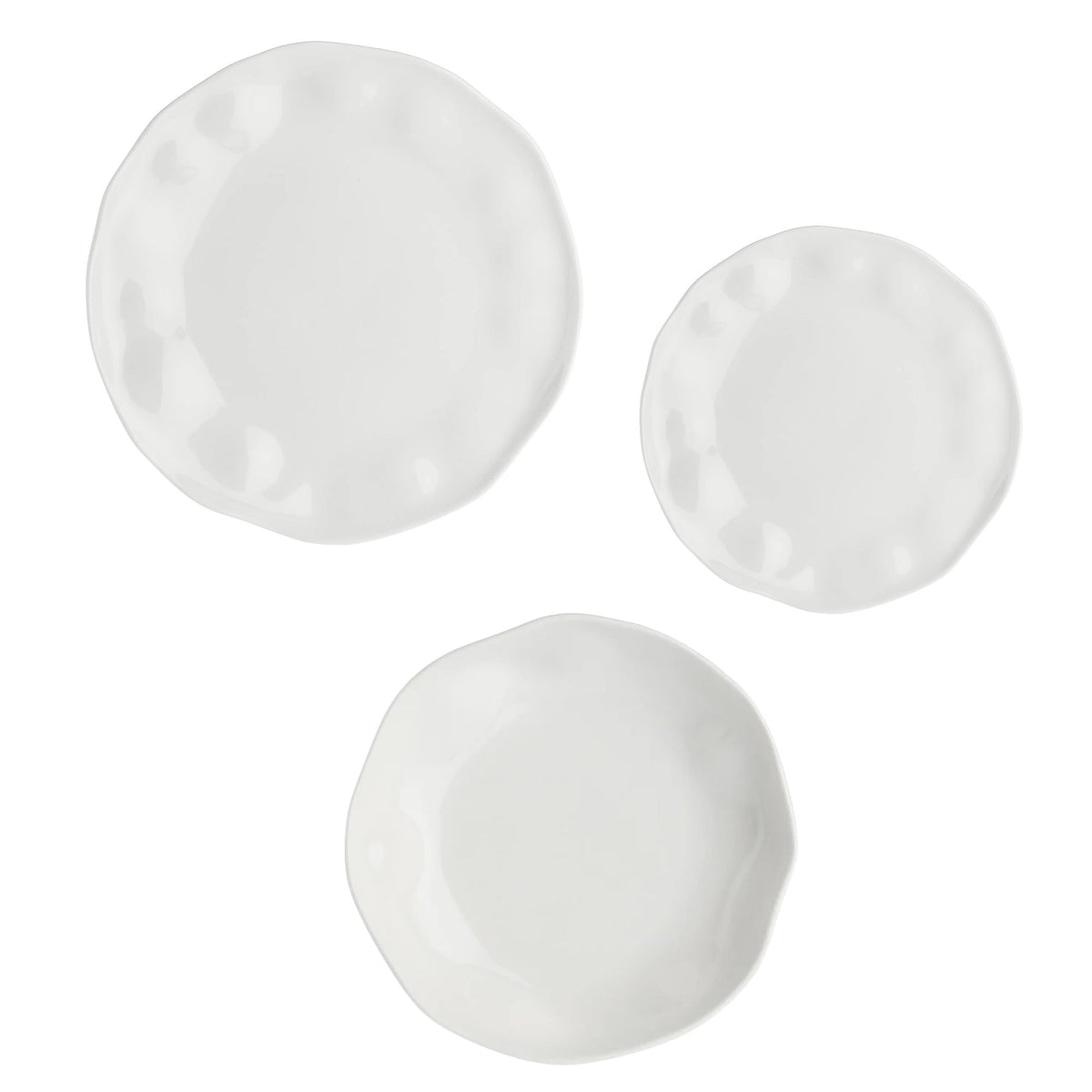 Set piatti 18 pezzi Lunia La Porcellana Bianca