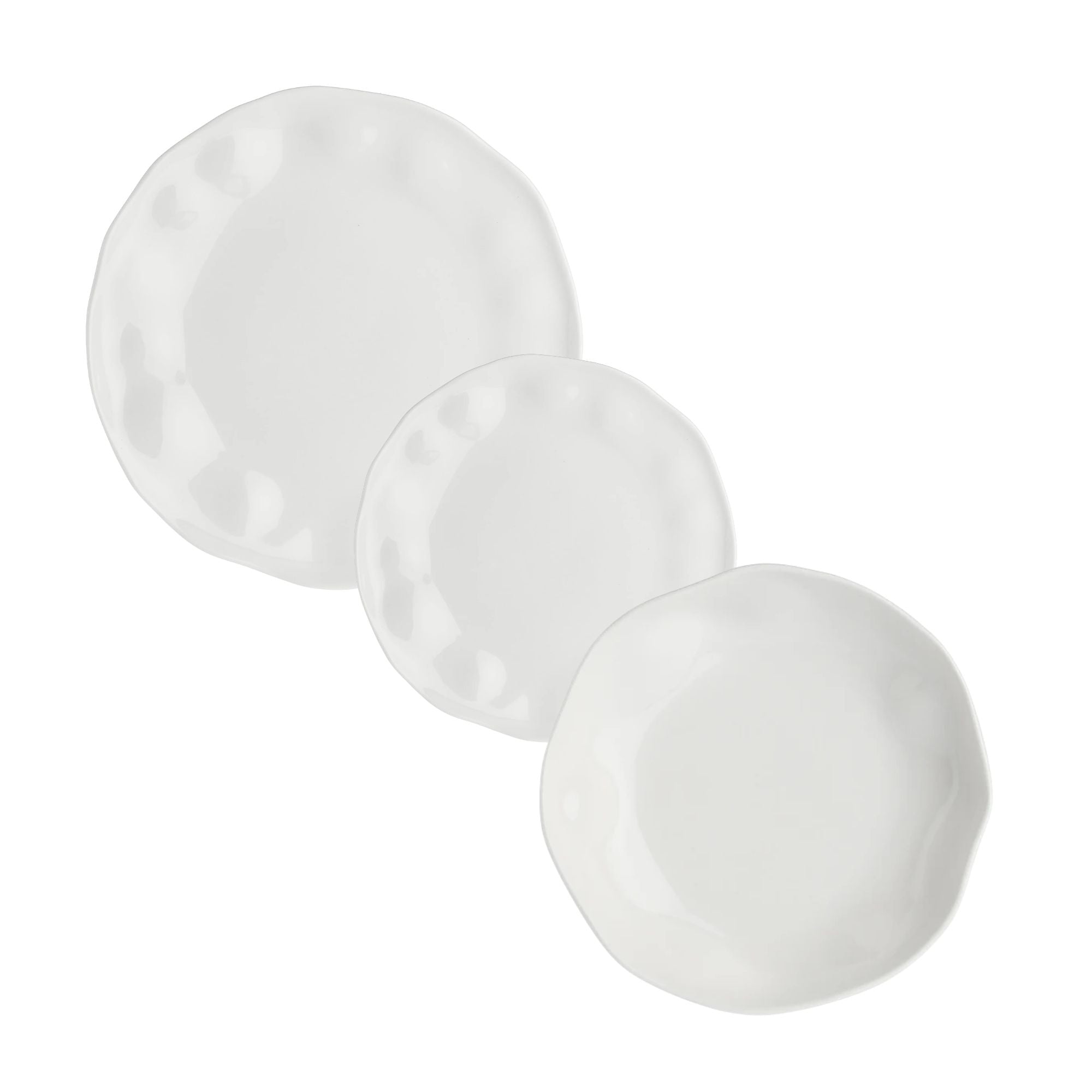 Set piatti 18 pezzi Lunia La Porcellana Bianca