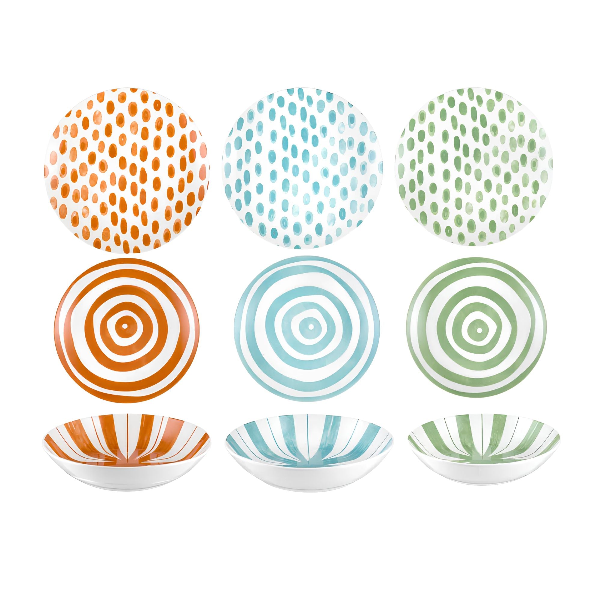Kaleido Set Piatti 18 Pz Rituali  Domestici
