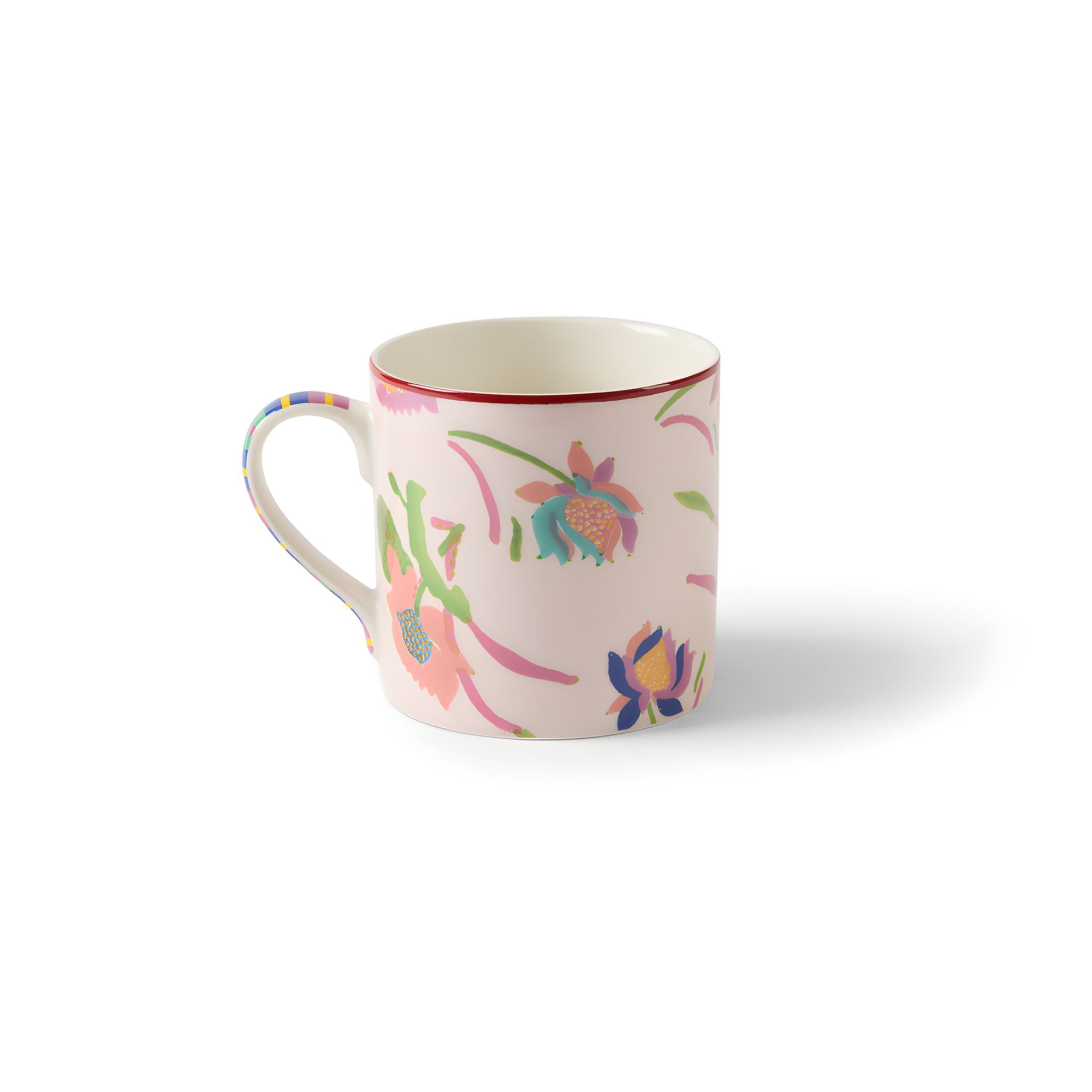 Tazza In Porcellana Japanese Pink Lisa Corti