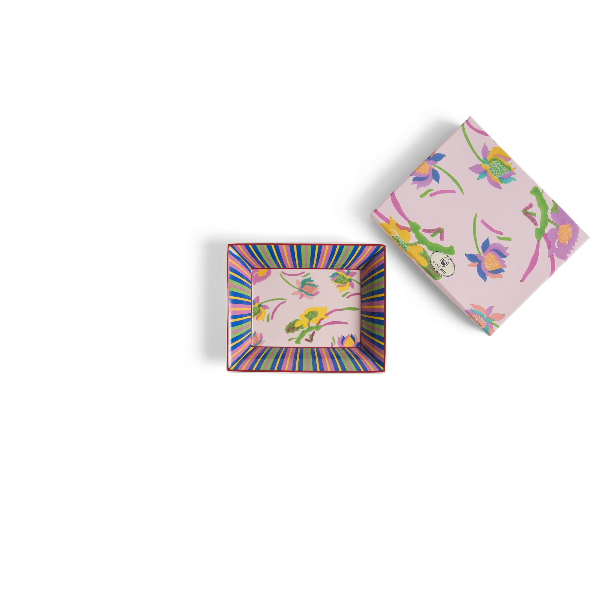 Svuotatasche In Porcellana Japanese Pink Lisa Corti