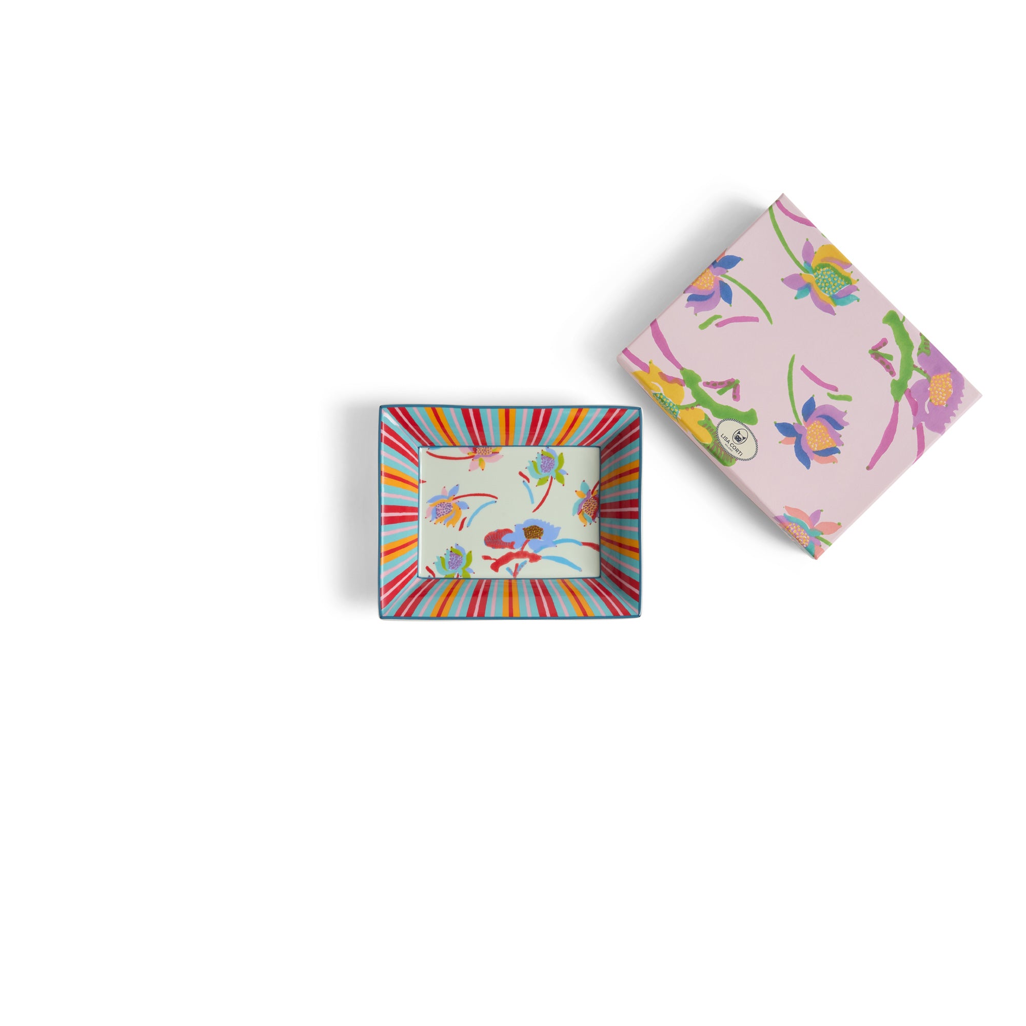 Svuotatasche In Porcellana Japanese Green Lisa Corti