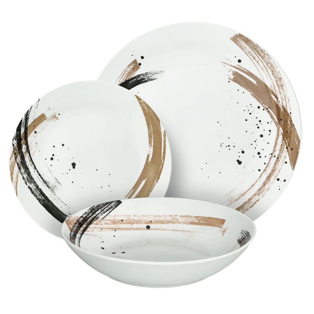 Set Piatti 18 pezzi Moon Radika Tognana